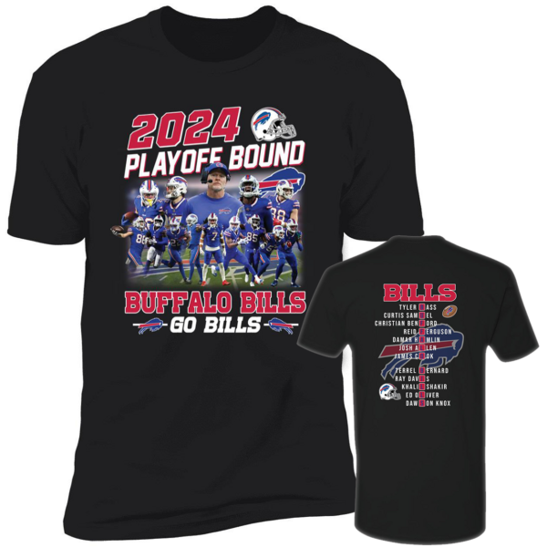 Buffalo Bills 2024 Playoff Bound Go Bills Premium Shirt