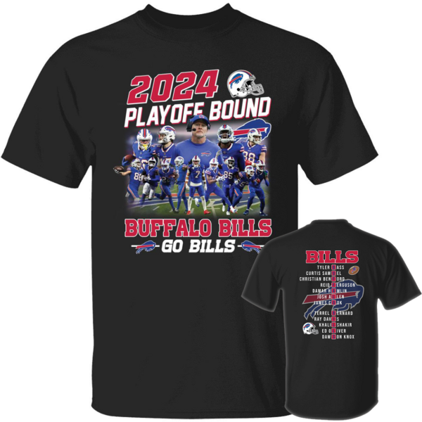 Buffalo Bills 2024 Playoff Bound Go Bills Shirt