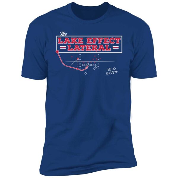 Buffalo Football The Lake Effect Lateral Premium Shirt