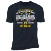 Hail To The Victors Back 2 Back 2 Back Beat Osu Again 2024 Michigan Premium Shirt