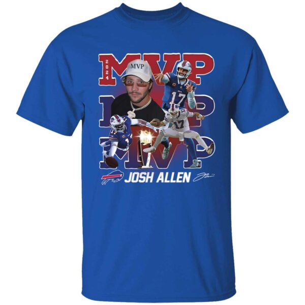 2024 Josh Allen MVP Shirt