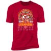 3 Times In A Row Afc Champions 2024 2025 Kansas City Chiefs Premium Shirt