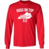 Arkansas Basketball Hogs On Top Of Kentucky Long Sleeve
