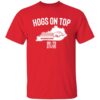 Arkansas Basketball Hogs On Top Of Kentucky Shirt