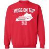 Arkansas Basketball Hogs On Top Of Kentucky Sweatshirt