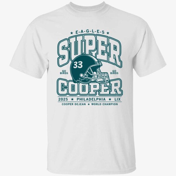 Cooper Dejean Super Cooper World Champion Shirt