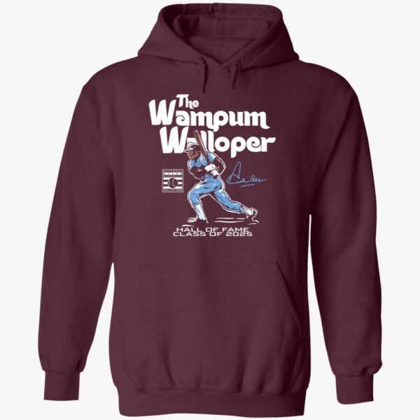 Dick Allen The Wampum Walloper Hall Of Fame Class Of 2025 Hoodie