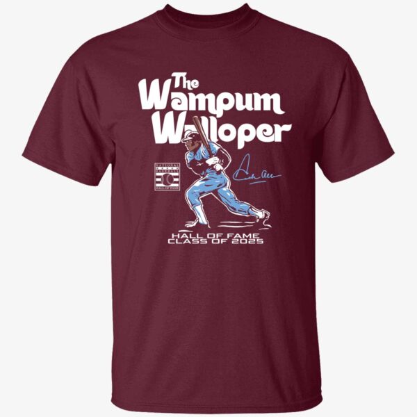 Dick Allen The Wampum Walloper Hall Of Fame Class Of 2025 Shirt