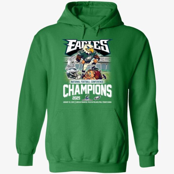 Eagles 2025 National Football Conference Champions Hoodie