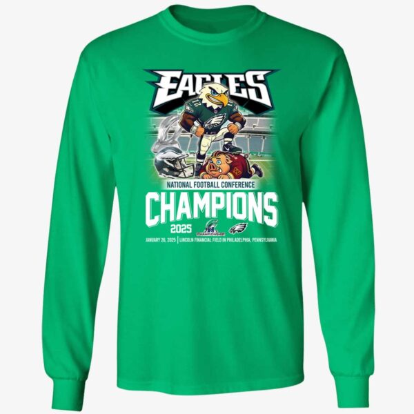 Eagles 2025 National Football Conference Champions Long Sleeve