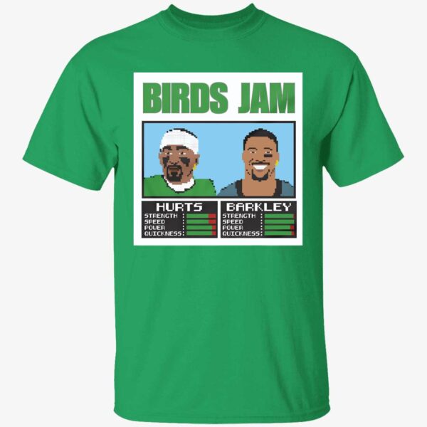 Jalen Hurts Saquon Barkley Birds Jam Shirt