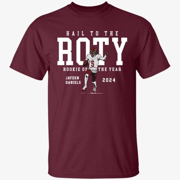 Jayden Daniels Rookie Of The Year 2024 Shirt