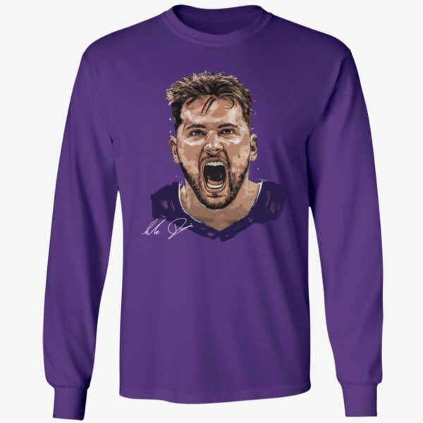 Luka Doncic Lakers Scream Long Sleeve