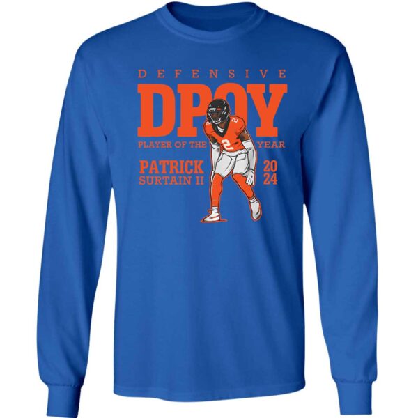 Patrick Surtain II Defensive Player Of The Year 2024 Long Sleeve