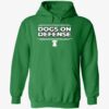 Philadelphia Football Dogs On Defense Hoodie