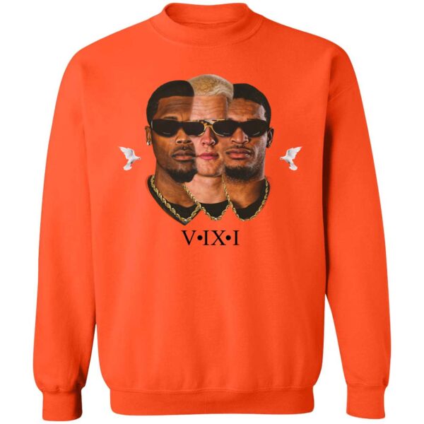 Cincinnati Bengals V IX I Tee Higgins Joe Burrow Ja'mar Chase Sweatshirt