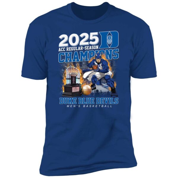 Duke Blue Devils 2025 Acc Regular Season Champions Premium Shirt