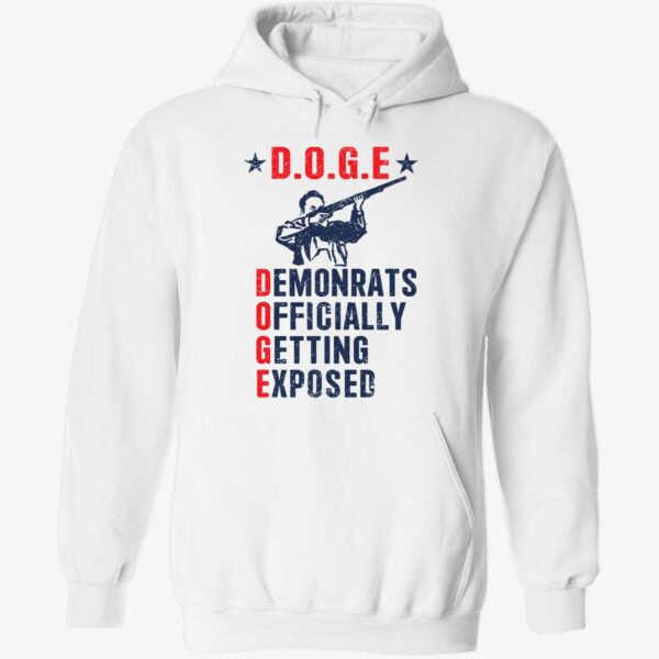 Elon Musk Doge Demonrats Officially Getting Exposed Hoodie