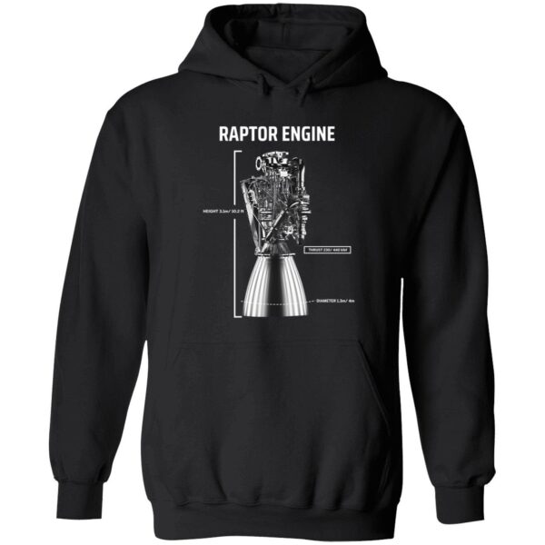 Elon Musk Raptor Engine Hoodie