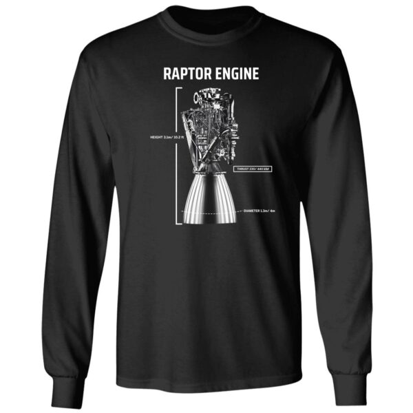 Elon Musk Raptor Engine Long Sleeve