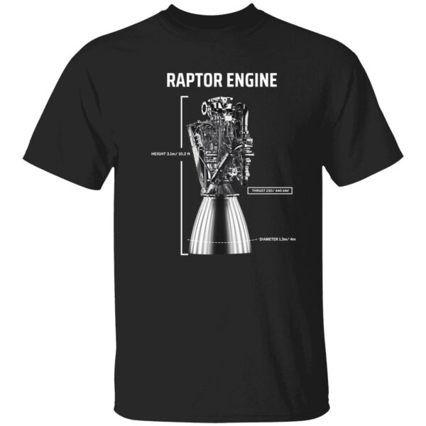 Elon Musk Raptor Engine Shirt