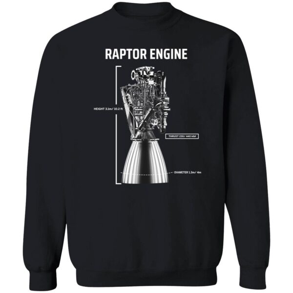 Elon Musk Raptor Engine Sweatshirt