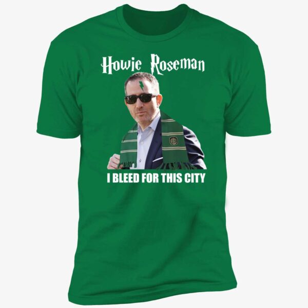 Howie Roseman I Bleed For This City Premium Shirt