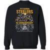 Pittsburgh Steelers 92 Anniversary 1933 2025 Thank You For The Memories Sweatshirt