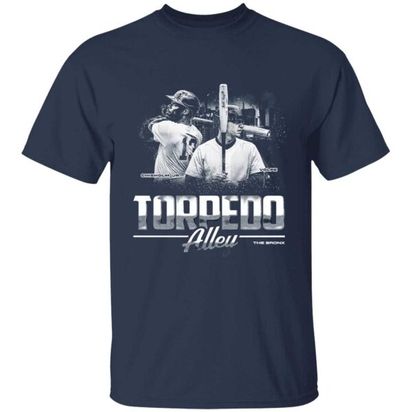 Chisholm Jr Volpe Torpedo Alley The Bronx Yankees Shirt