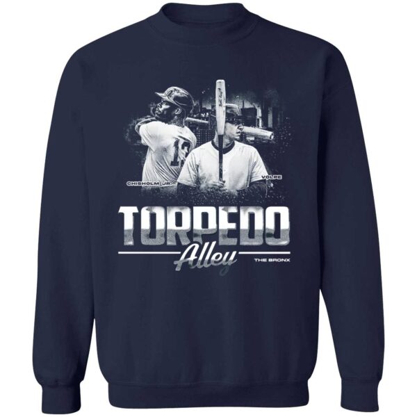 Chisholm Jr Volpe Torpedo Alley The Bronx Yankees Sweatshirt