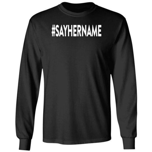 Drew Brees #Sayhername Long Sleeve