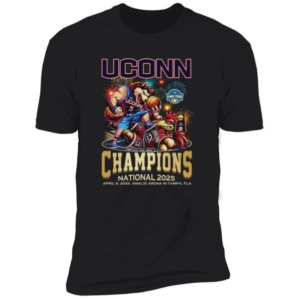 Uconn Huskies Basketball 2025 National Champions Premium Shirt