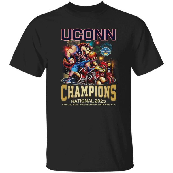Uconn Huskies Basketball 2025 National Champions Shirt